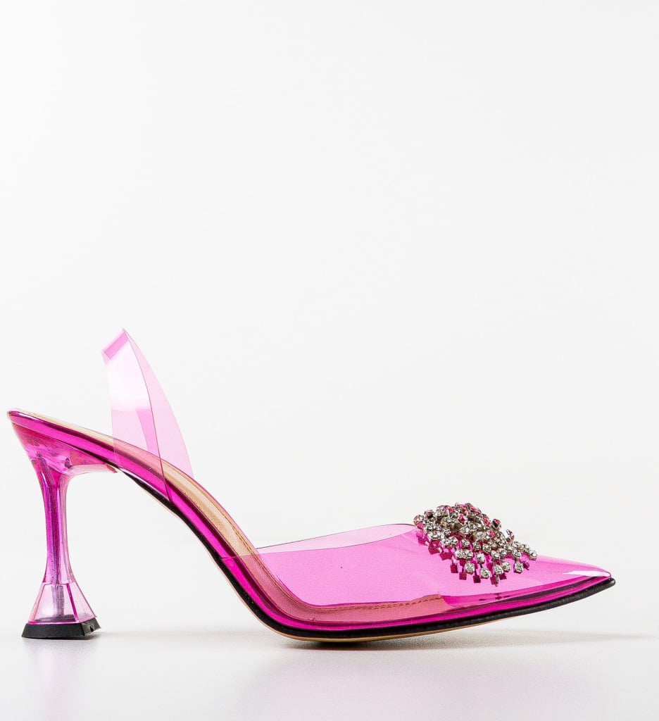 Pantofi dama Zanag Fuchsia - 3 | YEO