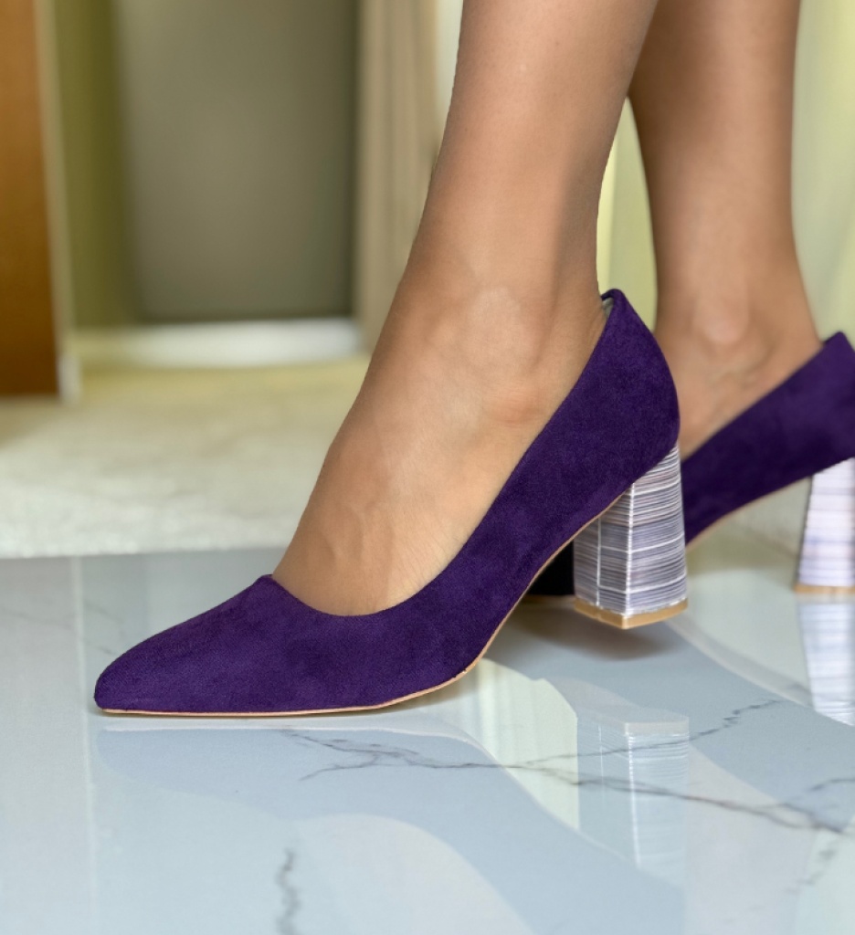 Pantofi Ferne Mov 3 - 1 | YEO