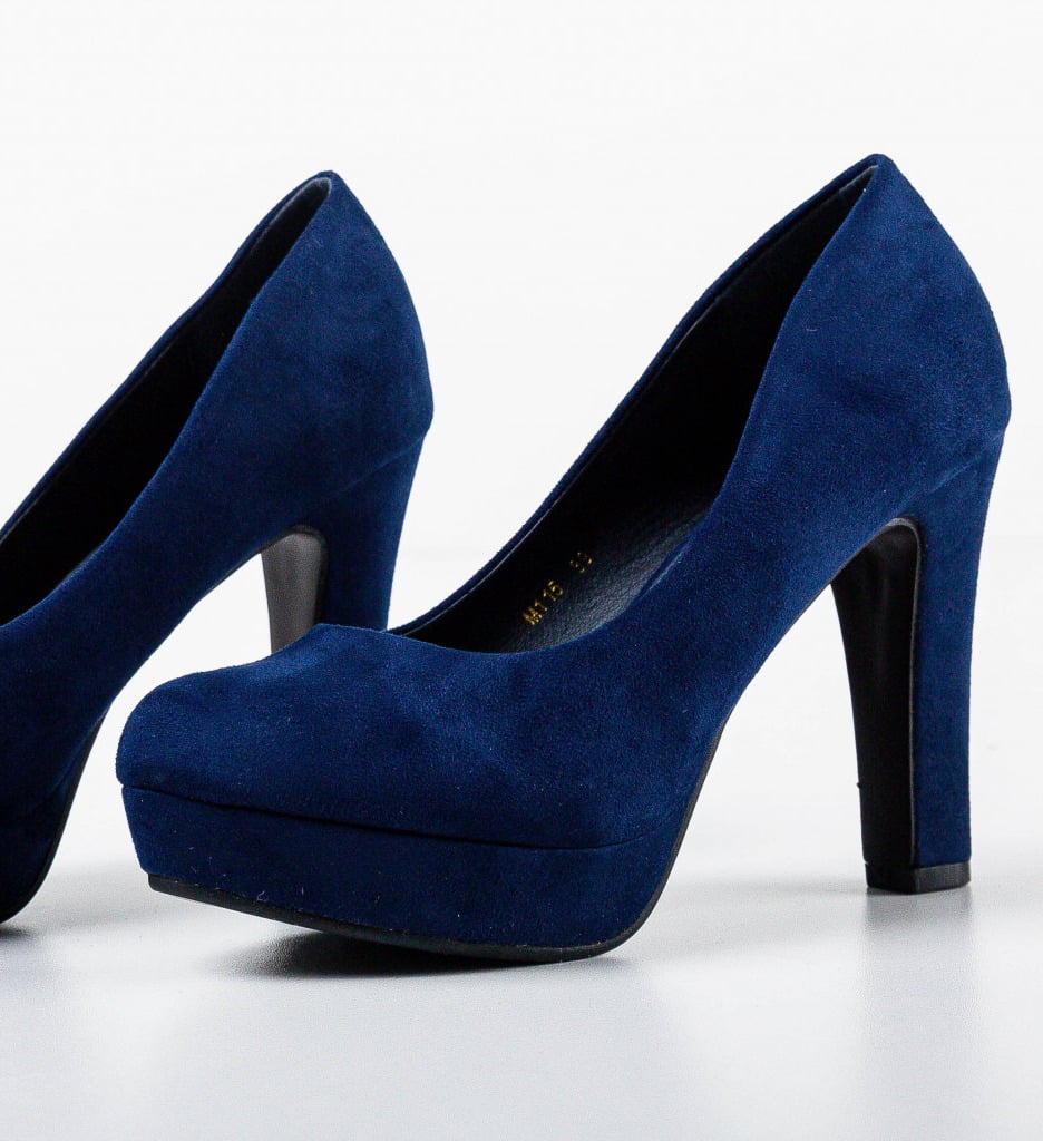 Pantofi Heathe Bleumarin - 4 | YEO