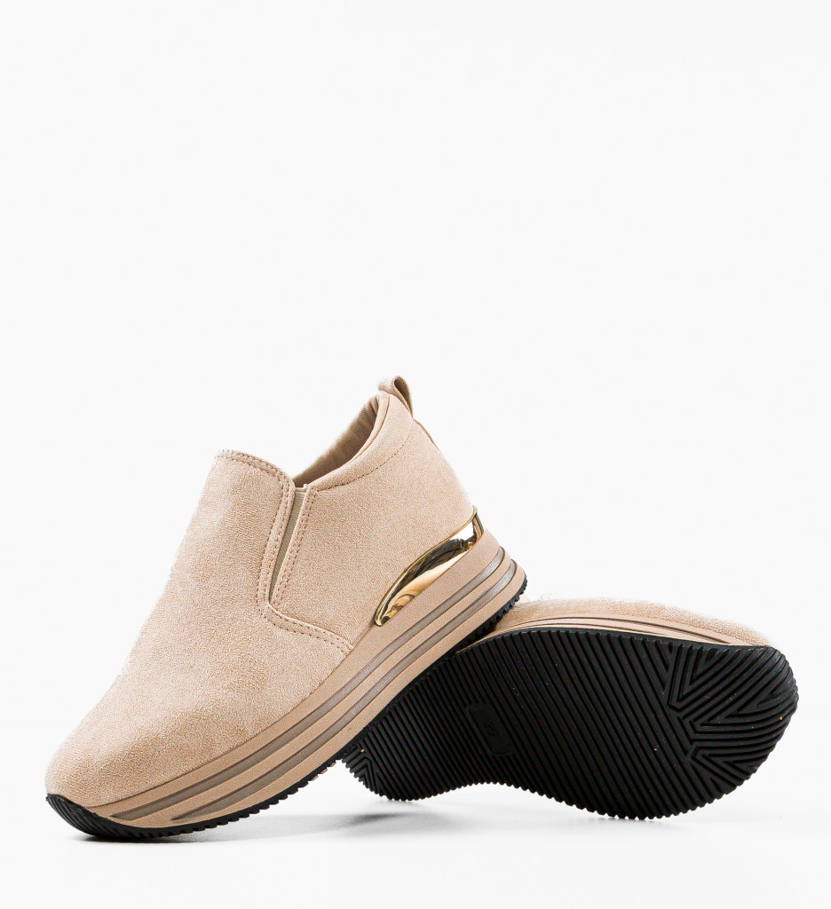 Poze Pantofi Sport Cassie Khaki DePurtat