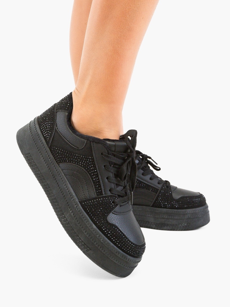 Pantofi Sport Moss Negri