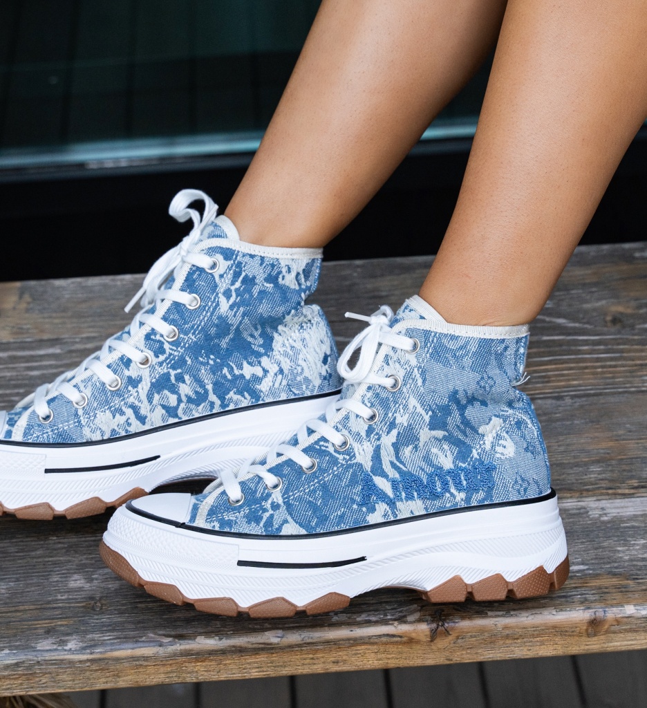 Pantofi sport Rico Albastri - 4 | YEO