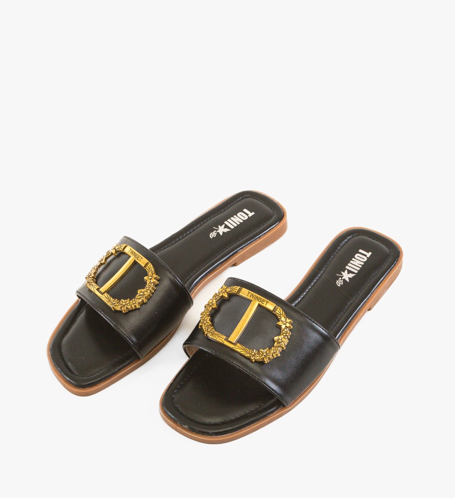 Papuci dama Twin Negri - 4 | YEO