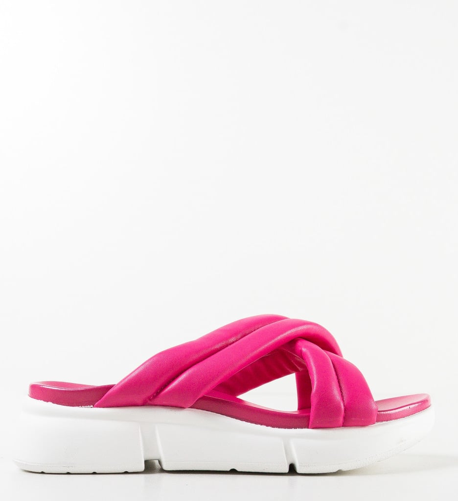 Papuci dama Viviene Fuchsia - 4 | YEO