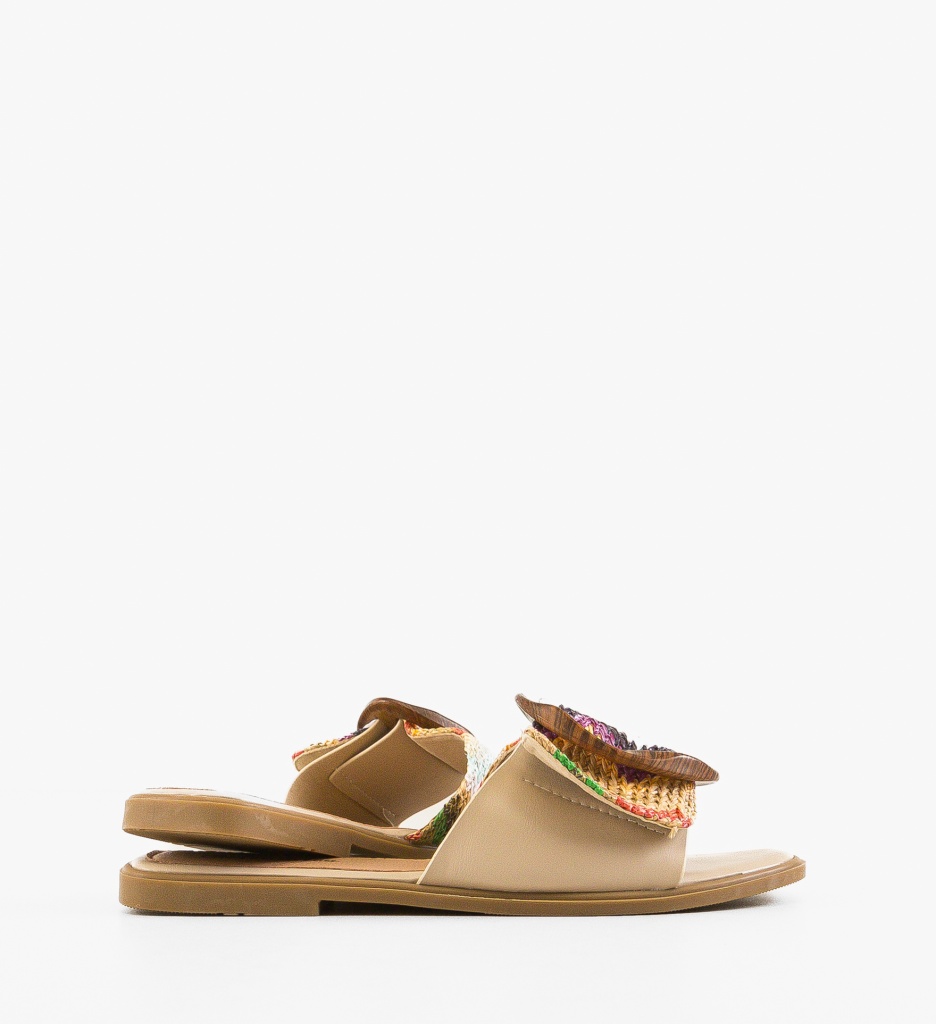 Papuci dama Wang Bej - 2 | YEO