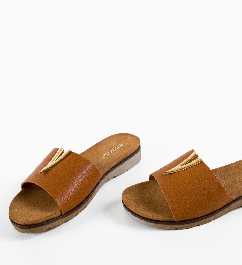 Papuci dama Yaffe Camel - 4 | YEO