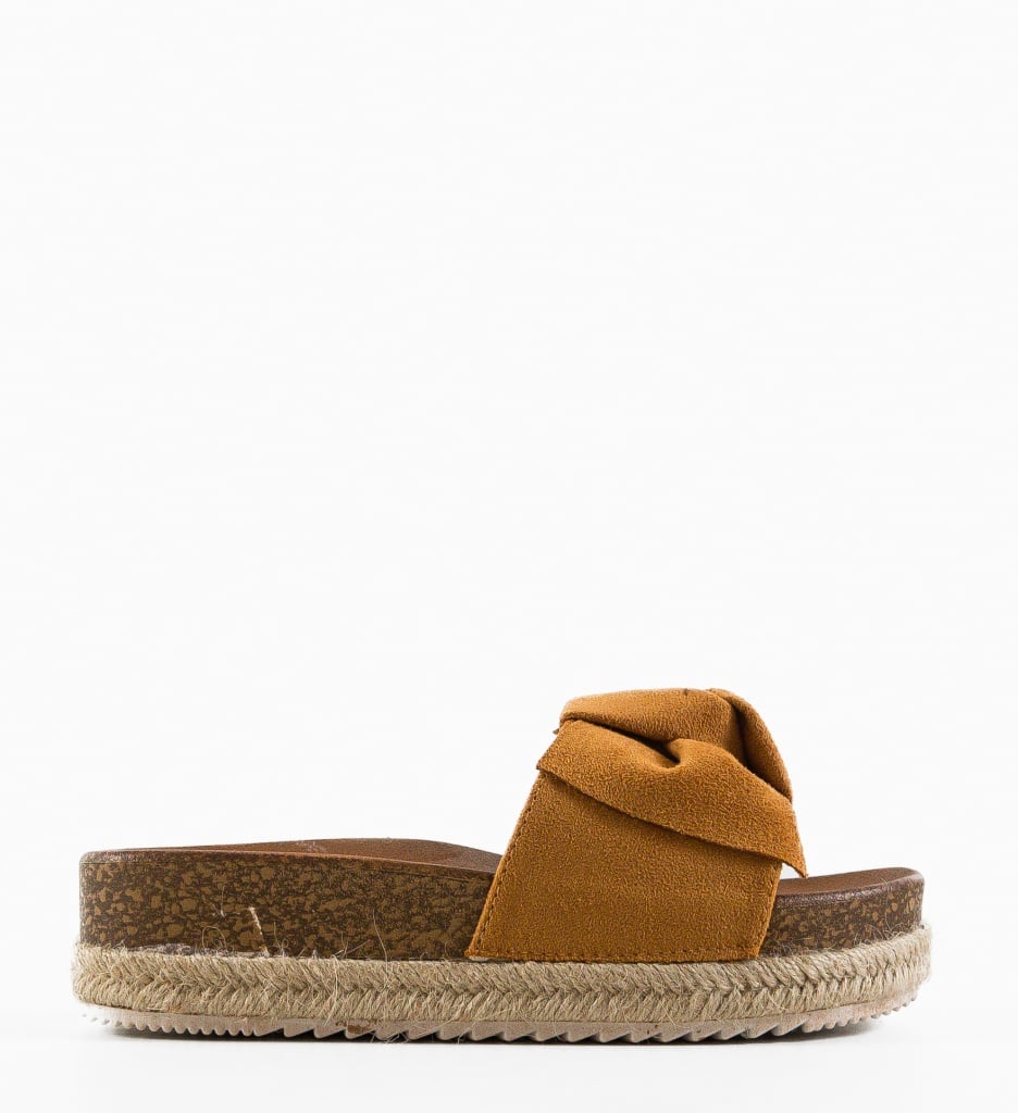 Papuci dama Zola Camel - 4 | YEO