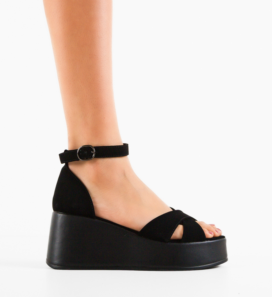 Platforme dama Brielle Negre - 4 | YEO