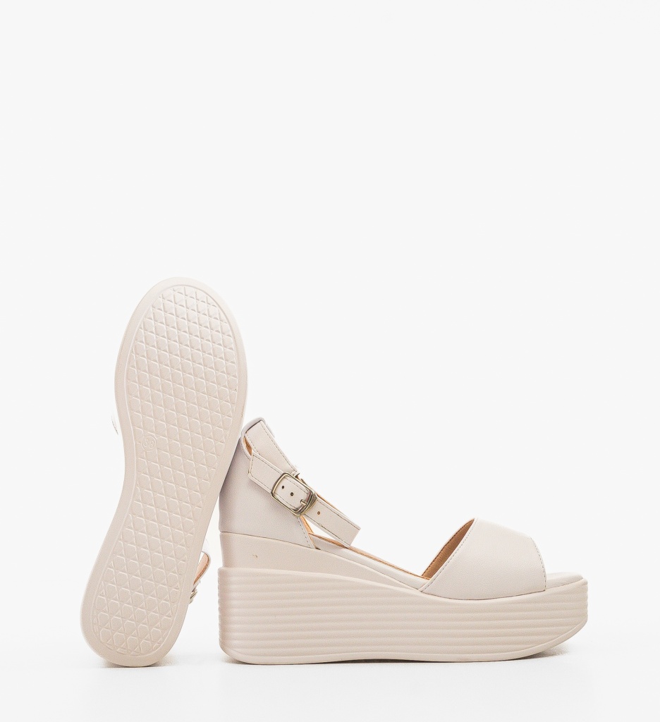 Platforme dama Danyz Albe - 3 | YEO