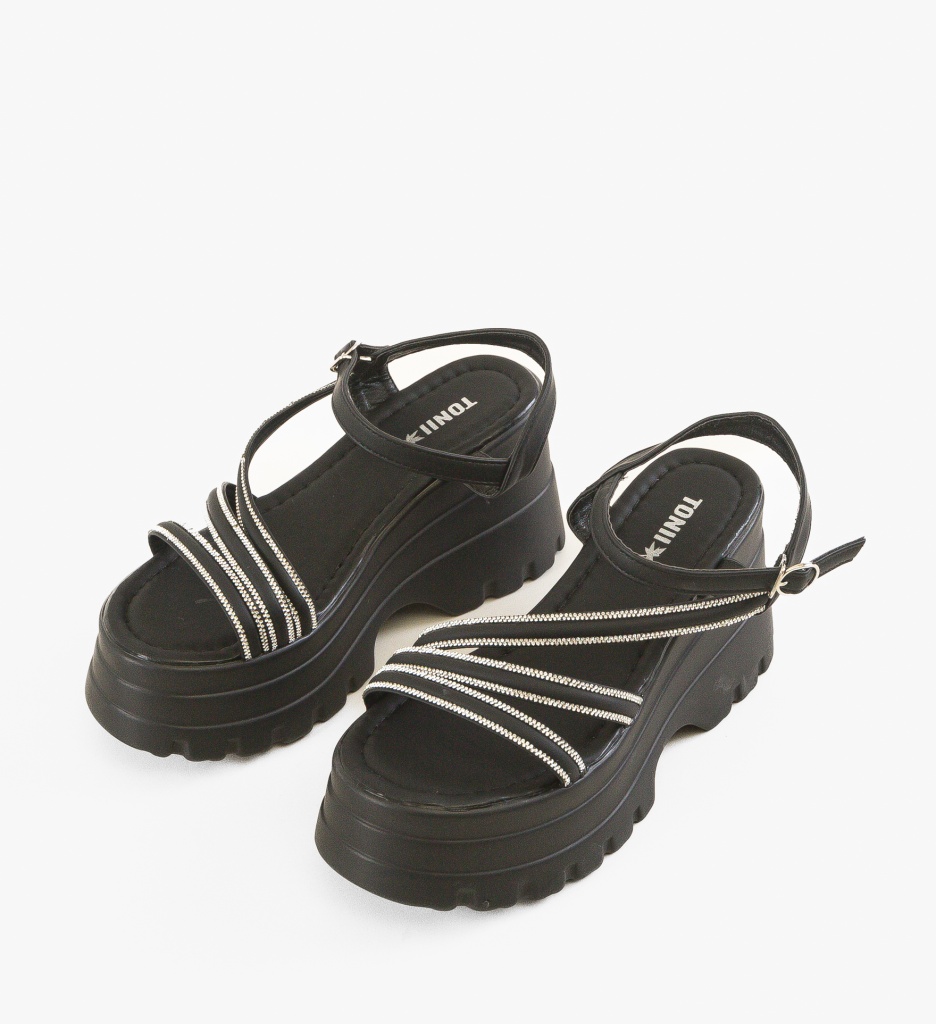 Platforme dama Grymyz Negre - 3 | YEO