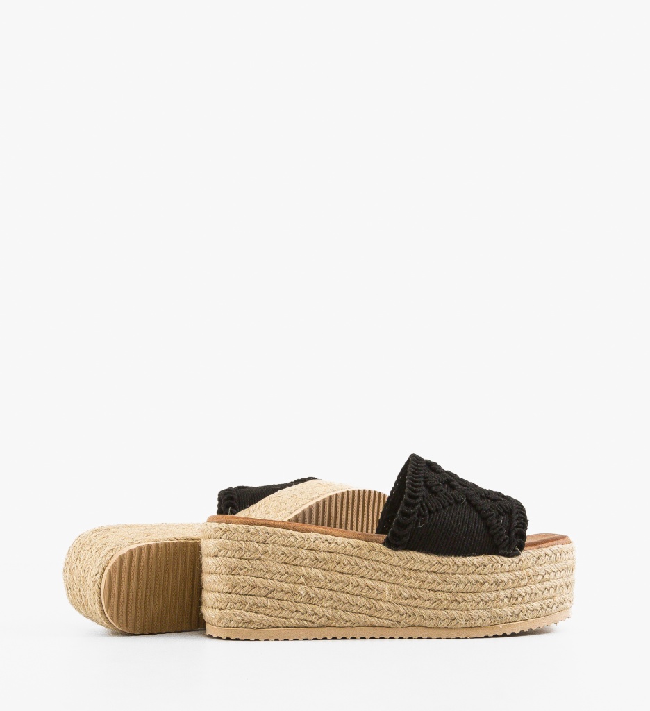 Platforme dama Horatio Negre - 3 | YEO