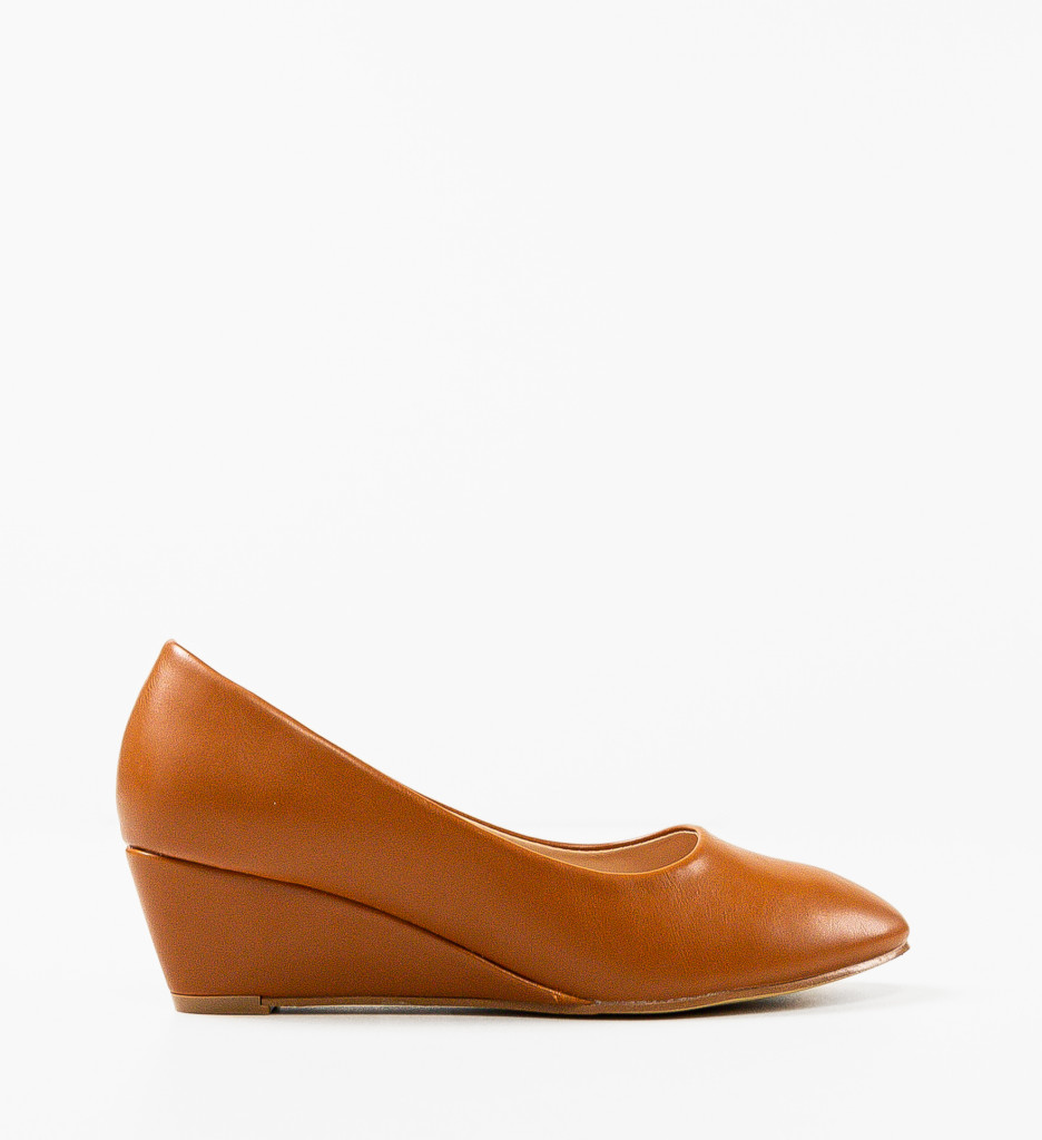 Platforme dama Melborne Camel - 5 | YEO