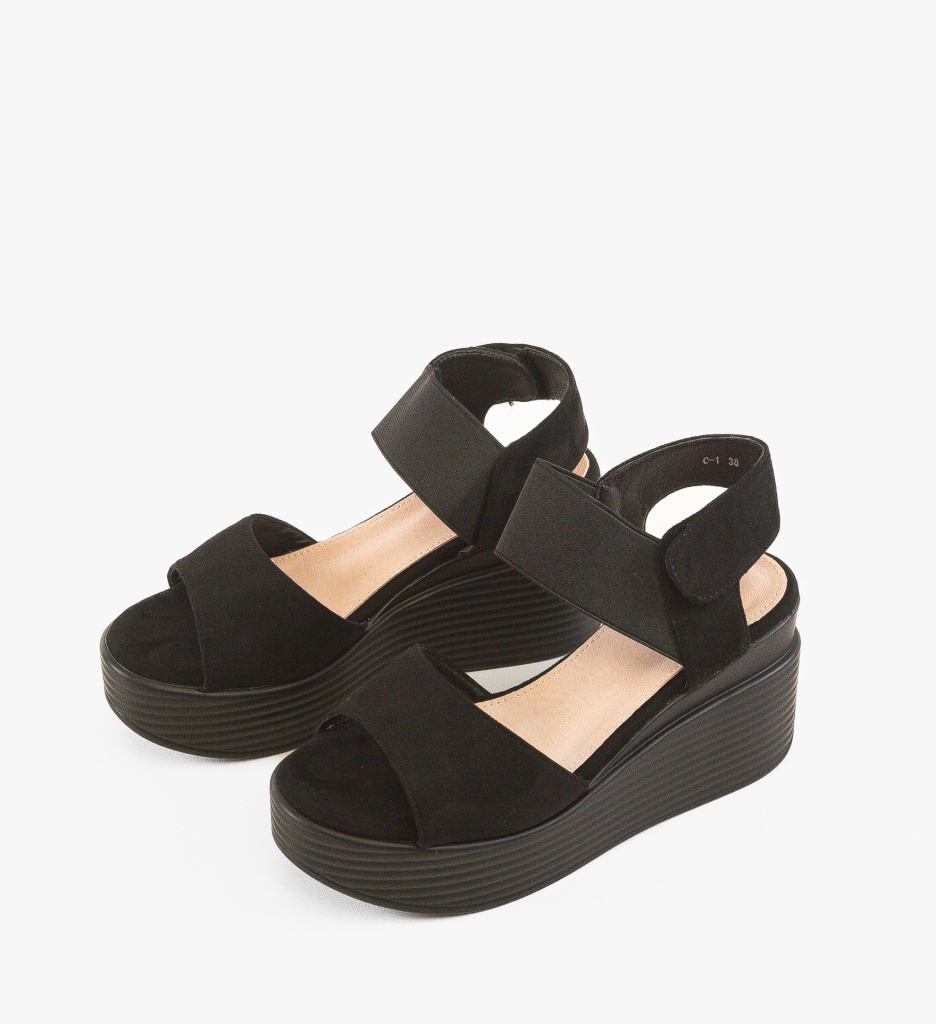 Platforme dama Priga Negre - 3 | YEO