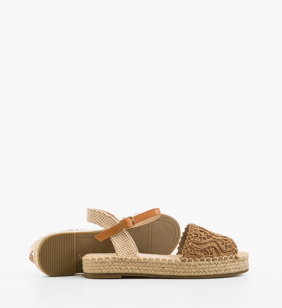 Sandale dama Aliya Khaki - 3 | YEO