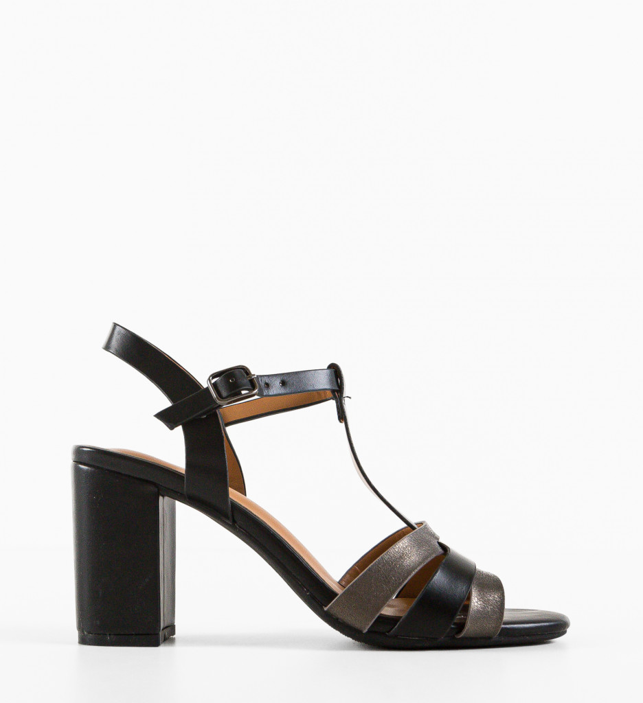 Sandale dama Arcos Negre - 4 | YEO