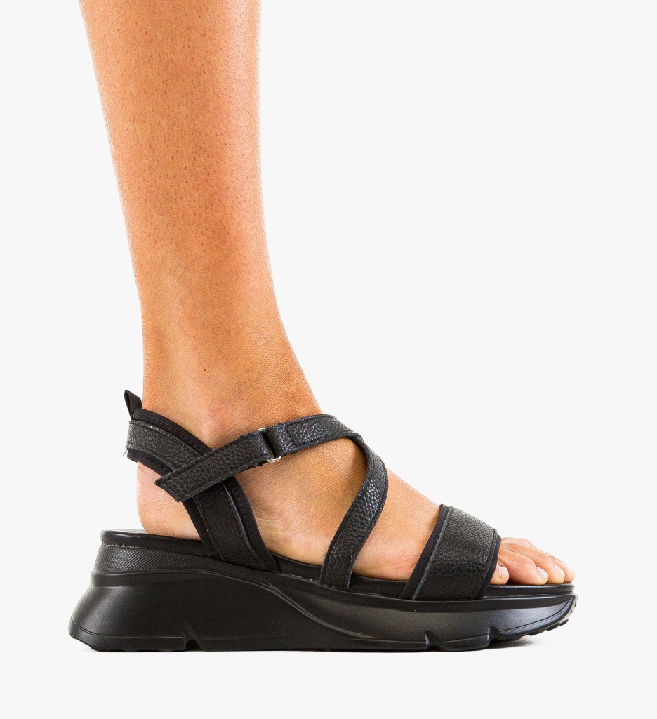 Sandale dama Cameron Negre - 1 | YEO