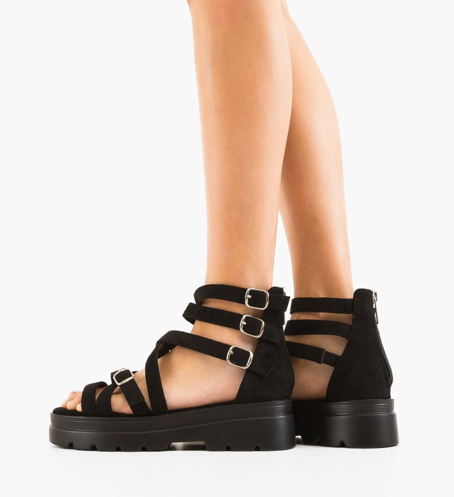Sandale dama Dobre Negre - 1 | YEO
