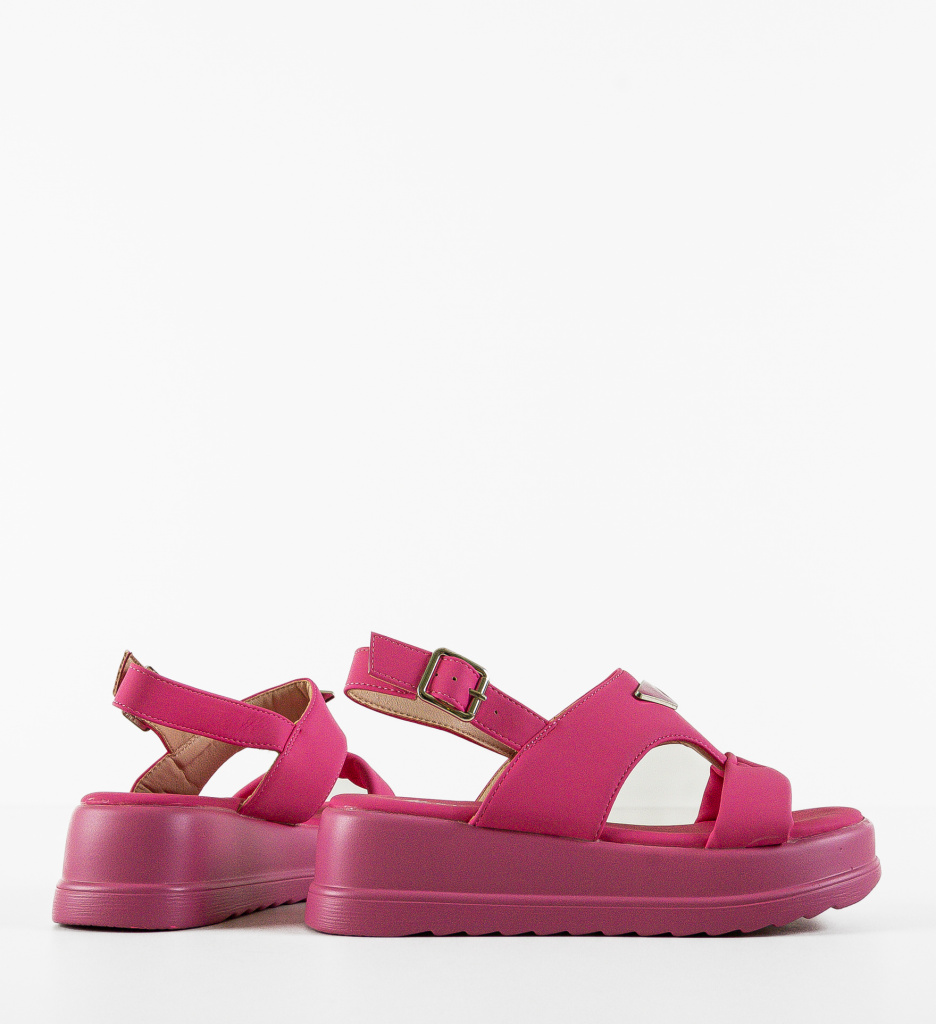 Sandale dama Exolon Fuchsia - 4 | YEO