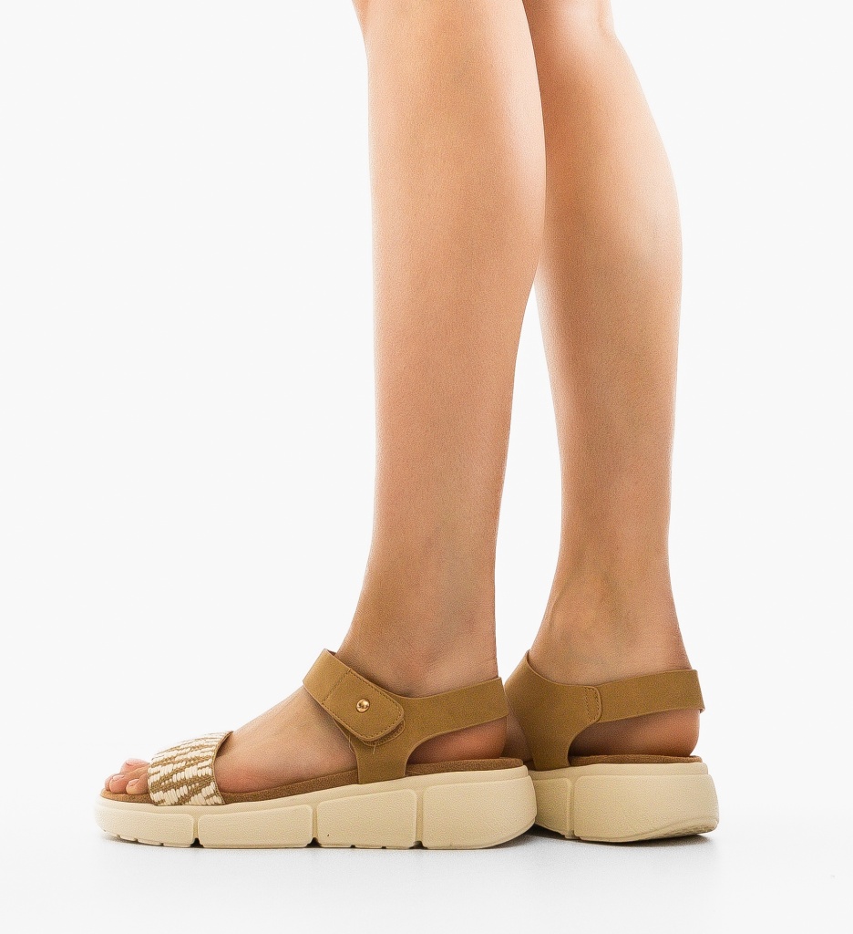Sandale dama Feciulia Khaki