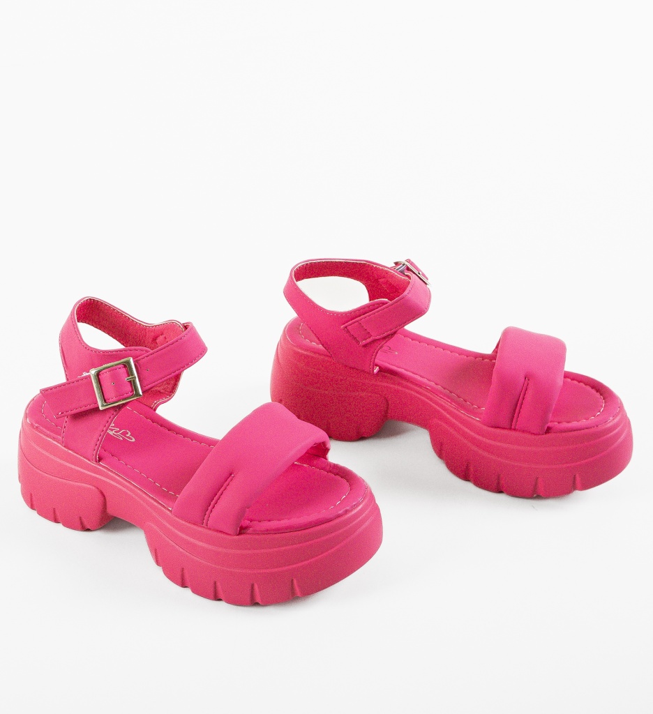 Sandale dama Ferrus Fuchsia - 5 | YEO