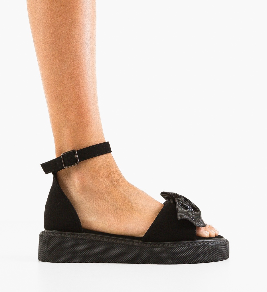 Sandale dama Garyta Negre - 5 | YEO