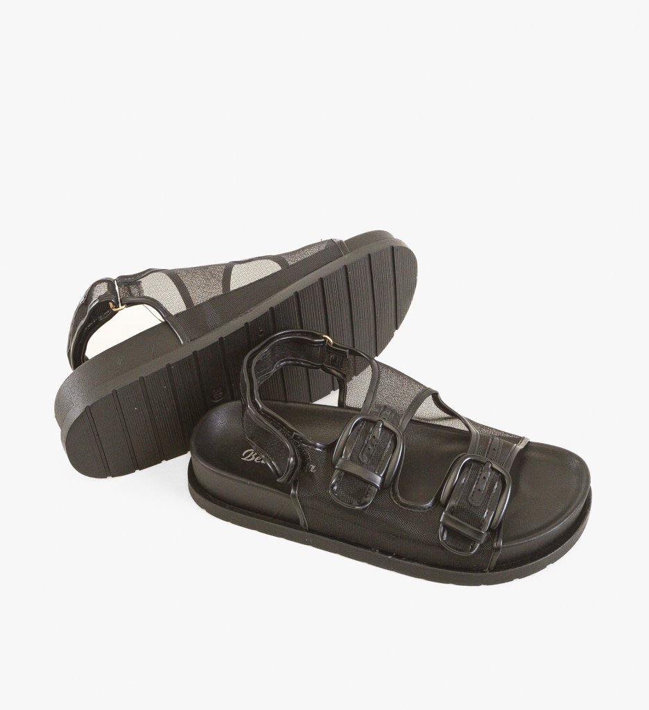 Sandale dama Jago Negre - 4 | YEO