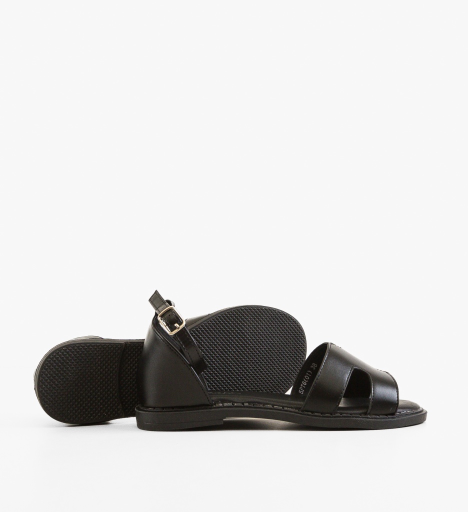 Sandale dama Junos Negre - 3 | YEO
