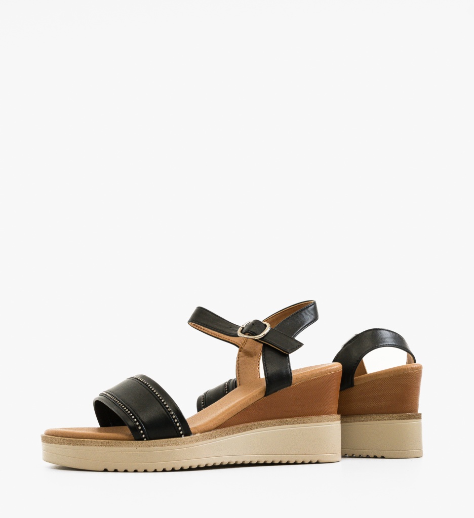Sandale dama Porter Negre - 4 | YEO