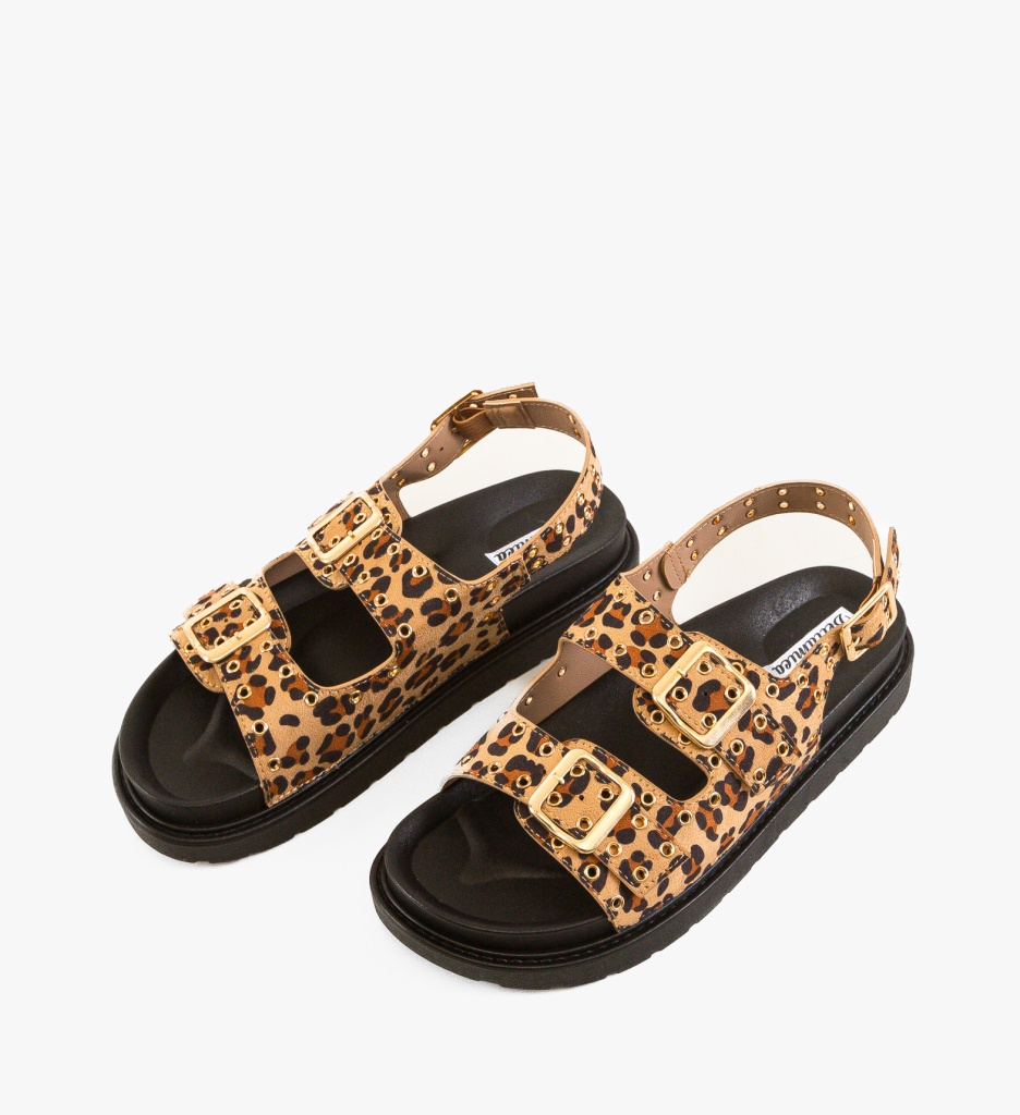 Sandale dama Rhea Animal Print - 4 | YEO