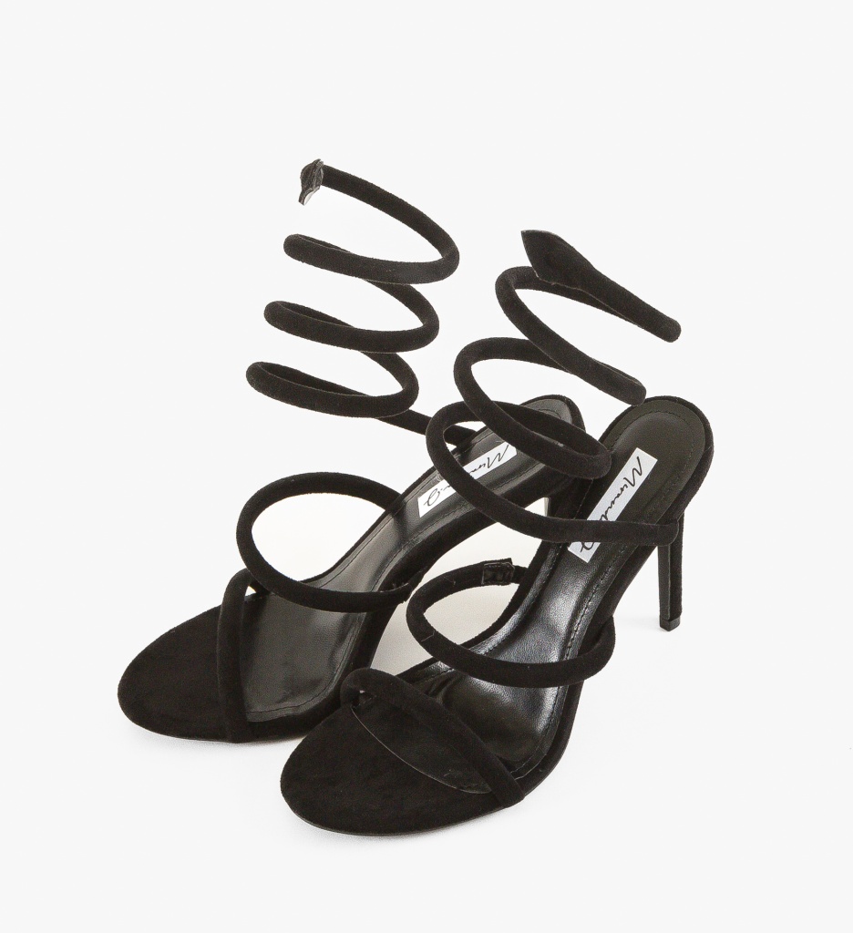 Sandale dama Seamu Negre - 4 | YEO