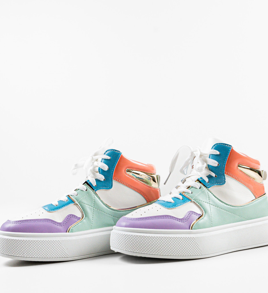 Sneackers dama Kane Multicolor - 5 | YEO