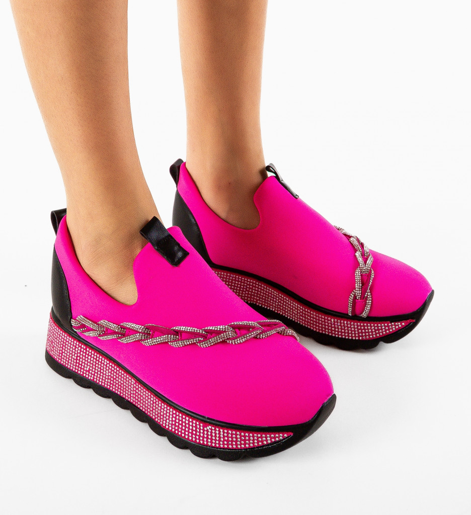 Sneakers dama Andala Fuchsia - 3 | YEO