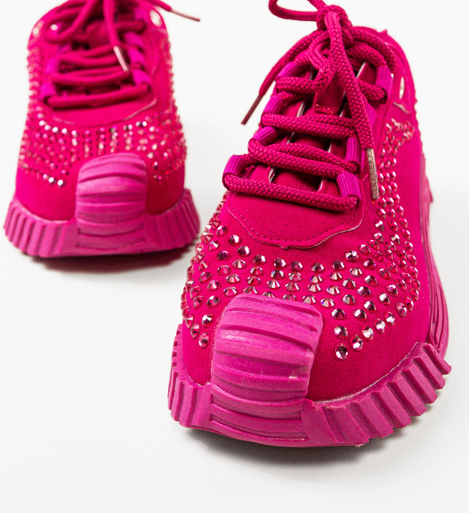 Sneakers dama Aristom Fuchsia - 5 | YEO