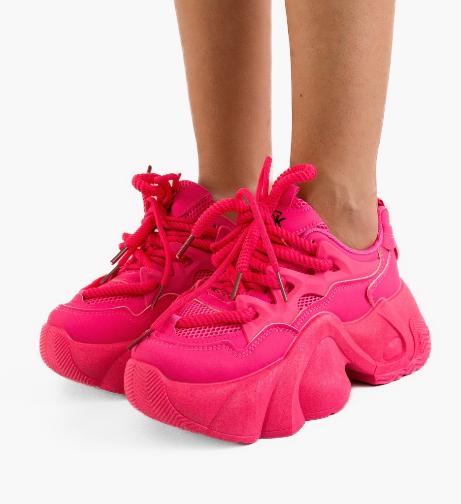 Sneakers Dama Braya Fuchsia - 3 | YEO