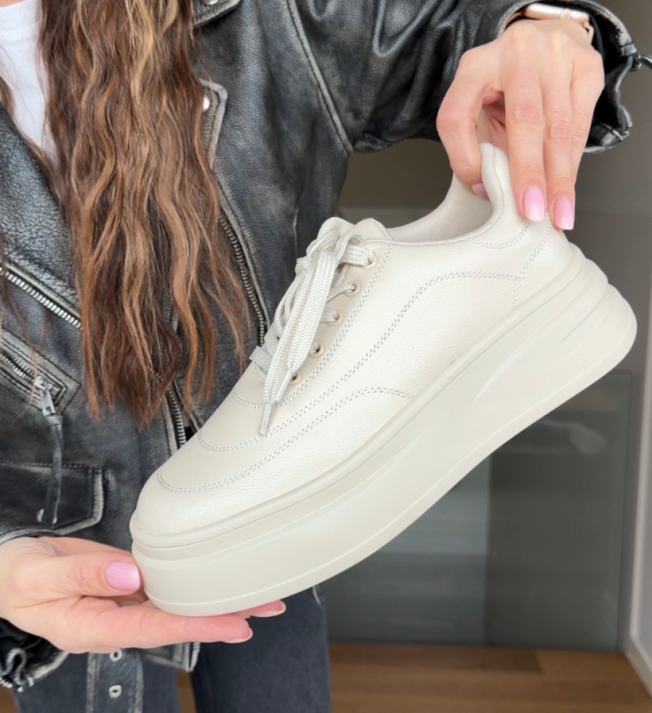 Sneakers dama Bygdan Bej