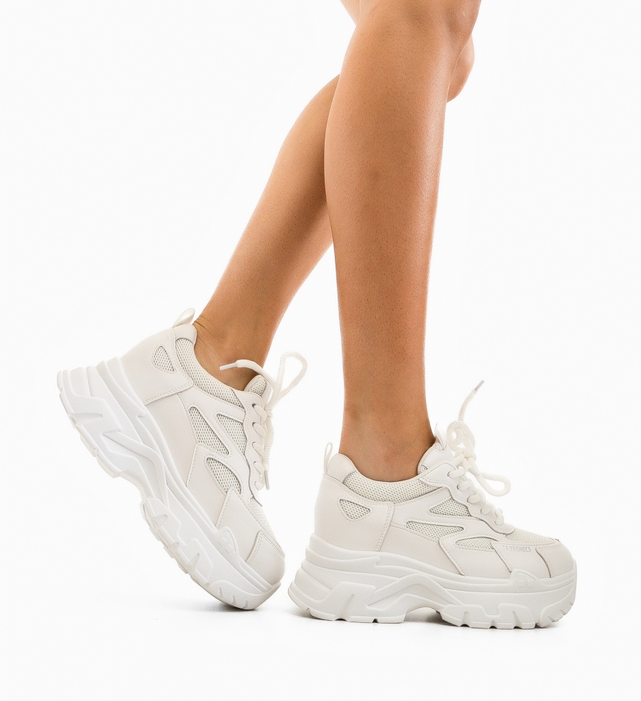 Sneakers dama Drims Albi - 1 | YEO