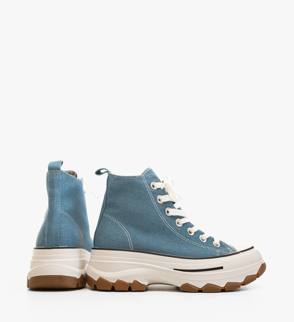 Sneakers dama Fedaz Albastri - 4 | YEO