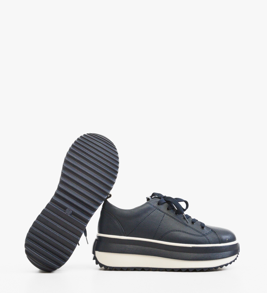Sneakers dama Ferama Bleumarin - 5 | YEO