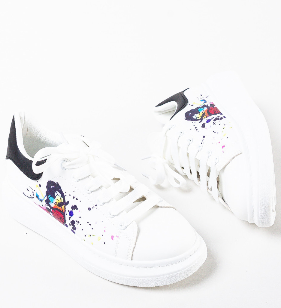 Poze Sneakers dama Flay Albi 2 depurtat.ro 