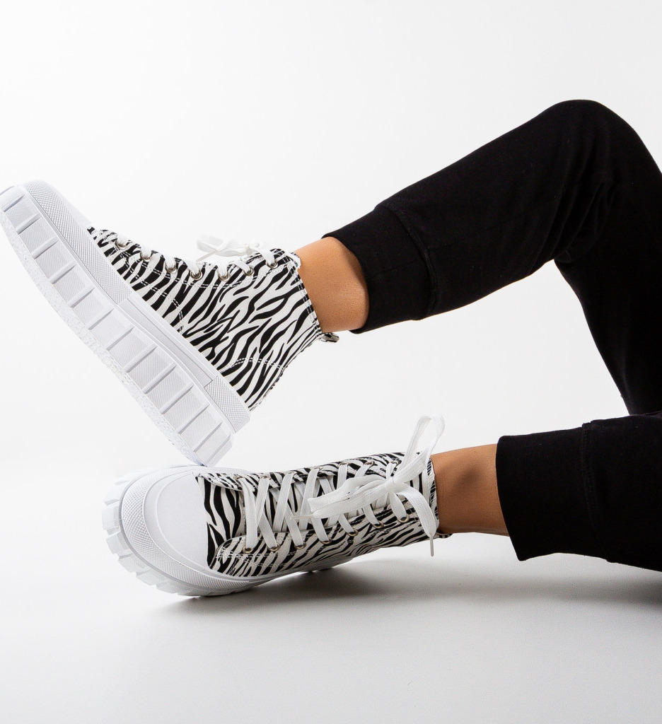 Sneakers dama Hogg Zebra - 1 | YEO