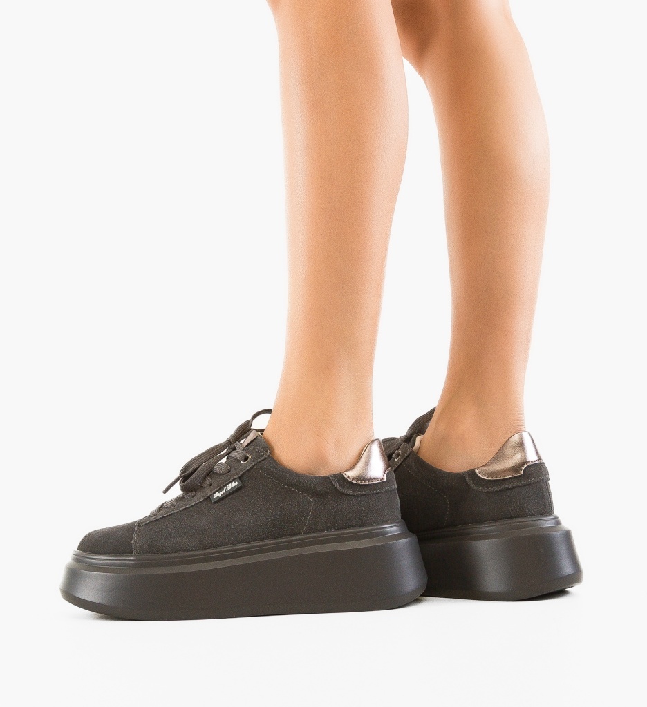 Sneakers dama Kamin Gri - 2 | YEO