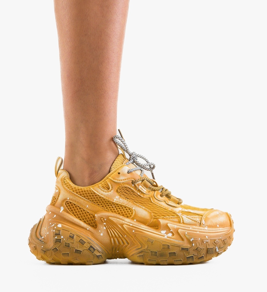 Sneakers dama Kannka Galbeni - 1 | YEO