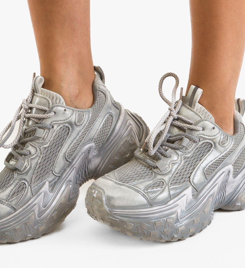 Sneakers dama Kannka Gri