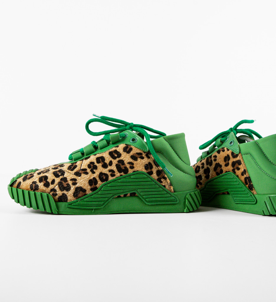 Poze Sneakers dama Kofta Verzi DePurtat