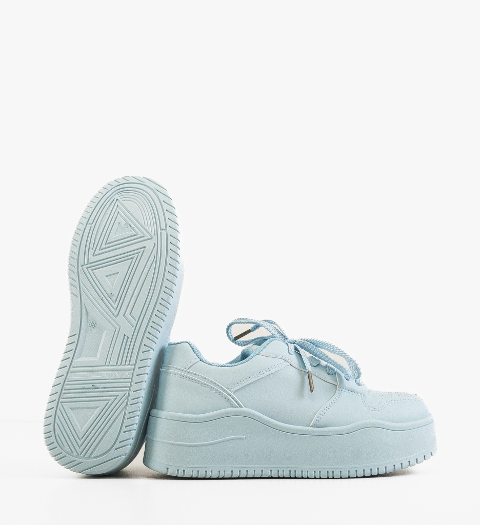 Sneakers dama Kramy Albastri - 3 | YEO