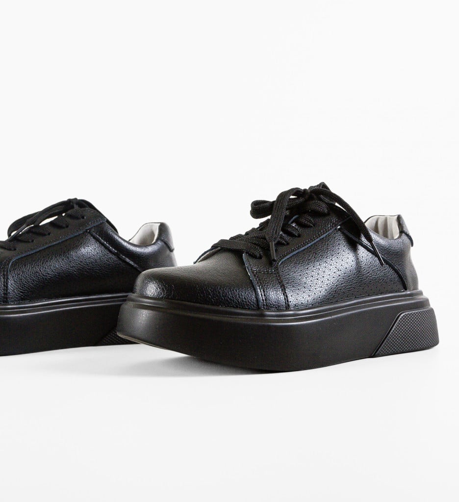 Sneakers dama Lenox Negri - 4 | YEO