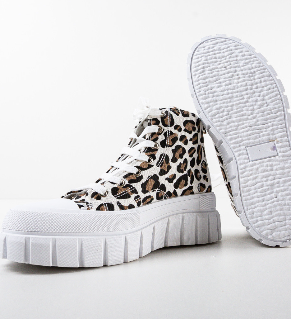 Sneakers dama Lisa Animal Print - 2 | YEO