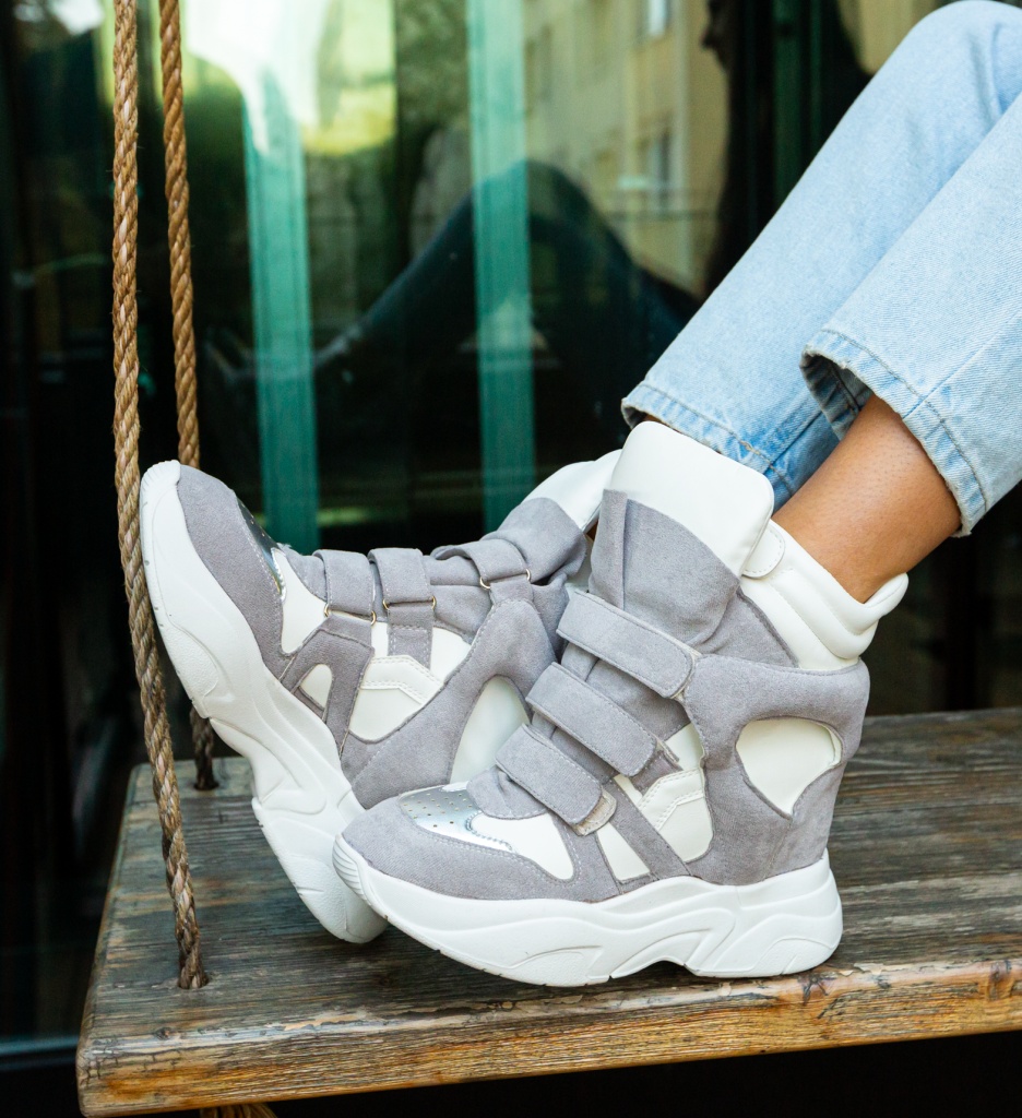 Sneakers dama Marran Albi - 4 | YEO