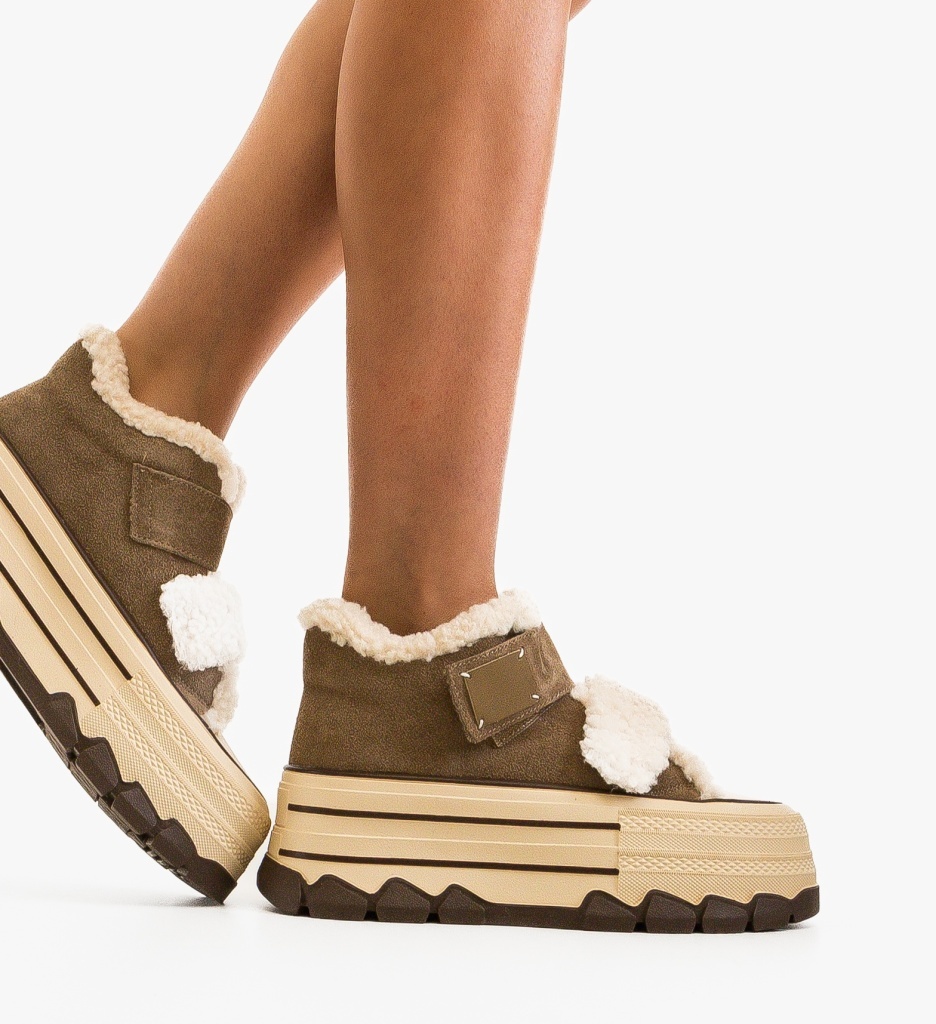 Sneakers dama Ojuh Khaki