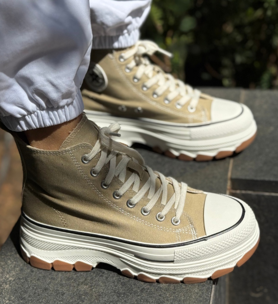 Sneakers dama Puss Khaki - 2 | YEO